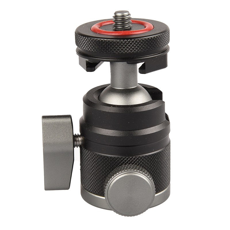 VELEDGE VD-M4 Micro SLR Mount Adapter Mini Metal Ball Gimbal with Cold Shoe Camera Accessories VELEDGE VD-M4 Micro SLR Mount Adapter Mini Metal Ball Gimbal with Cold Shoe Camera Accessories